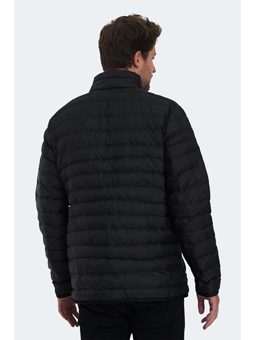 Siyah BARRIE Erkek Şişme Mont-1