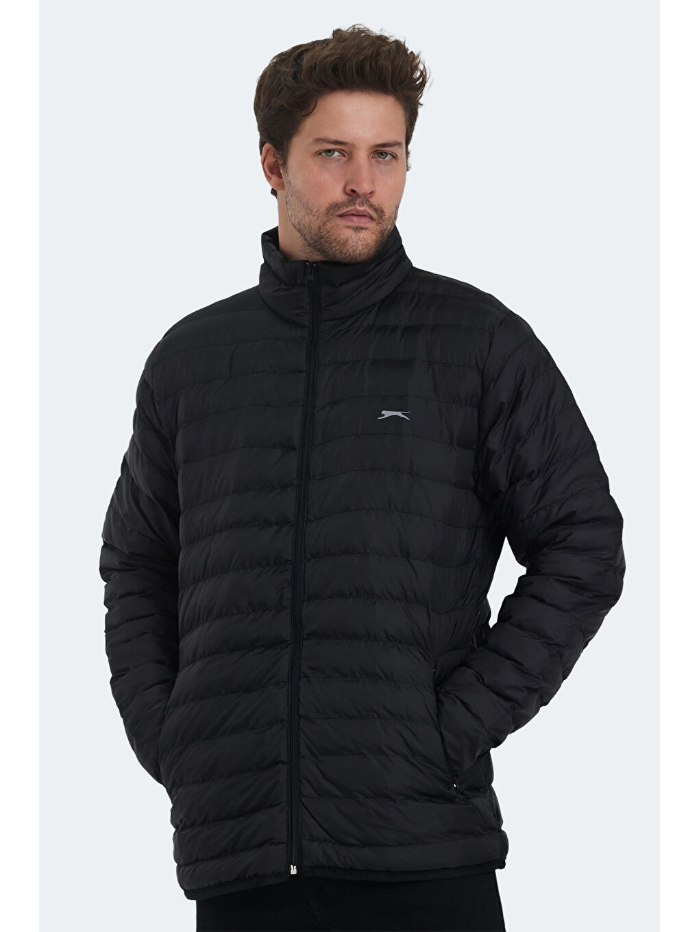 Siyah BARRIE Erkek Şişme Mont-2