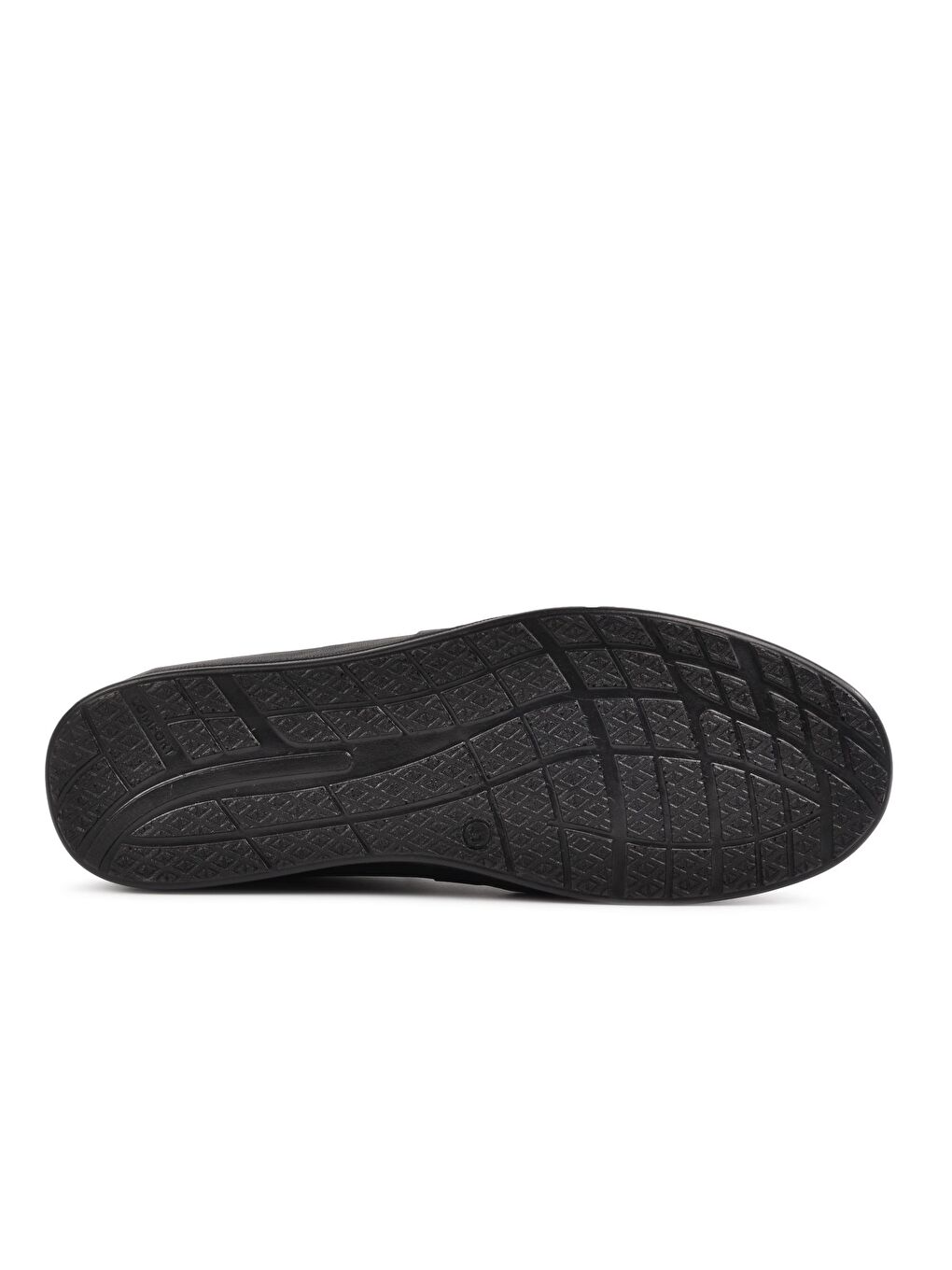 703-Y Siyah Hakiki Deri Lastikli Casual Ayakkabı-4