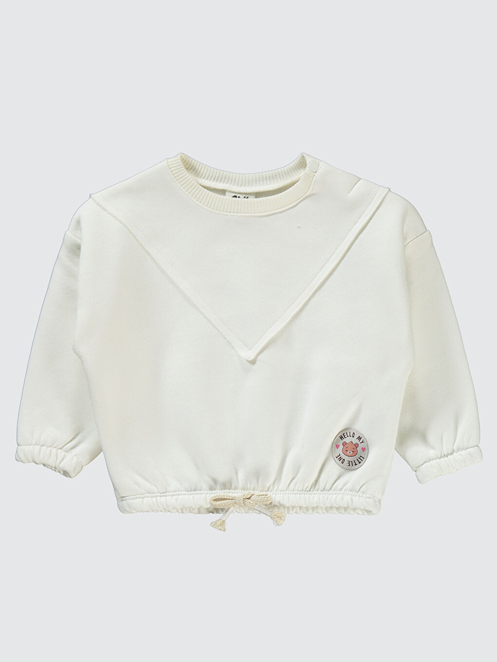 Kız Bebek Takım 6-18 Ay Ekru-2