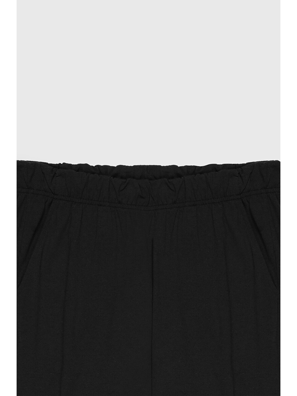 Erkek Siyah Pamuklu Standart Fit Normal Kesim Beli Lastikli Cepli Pijama Altı-8