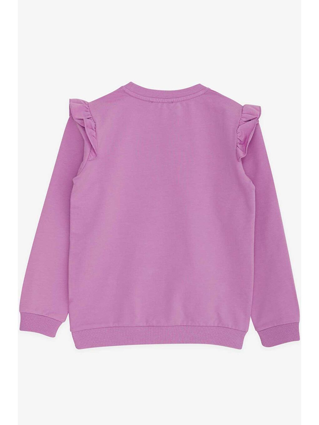 Breeze Lila Kız Çocuk Sweatshirt Dostluk Temalı Lila (3 Yaş) - 1