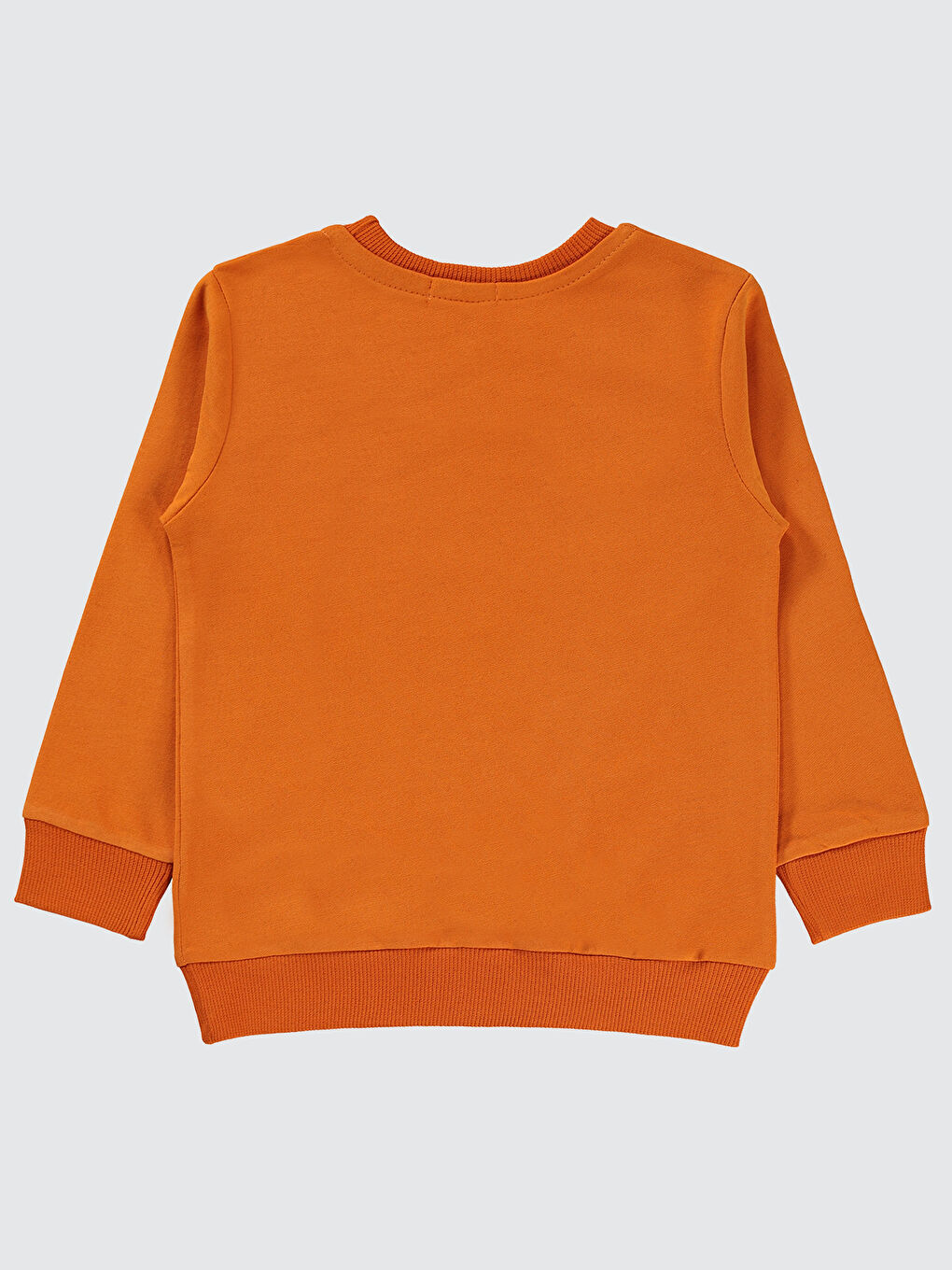 Turuncu Erkek Çocuk Sweatshirt 2-5 Yaş Koyu Oranj-1