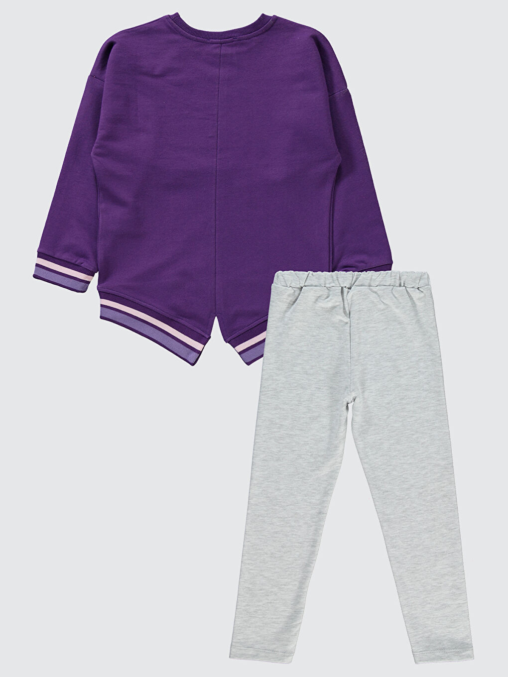 Girls Kız Çocuk Takım 6-9 Yaş Murasaki Moru-1