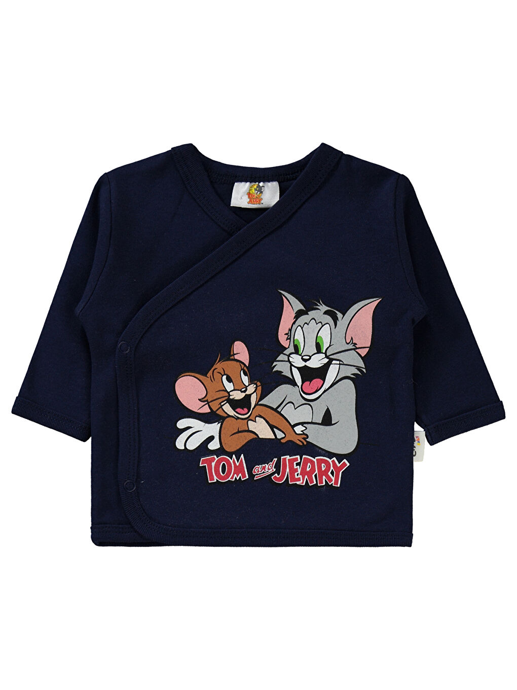 Tom ve Jerry Erkek Bebek Zıbın Takımları Kırmızı-1
