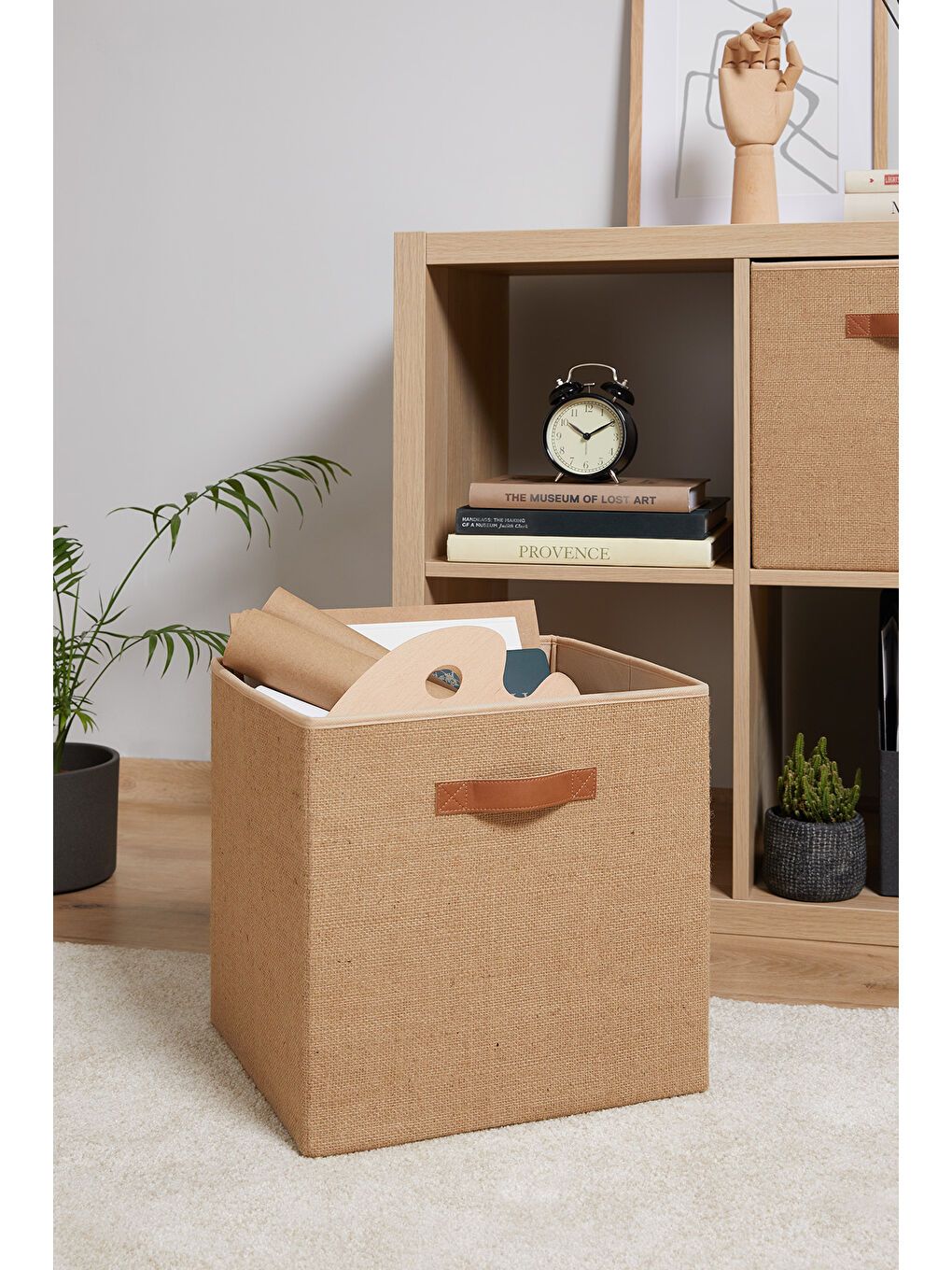 Bej Jüt Kutu 33 x 30 x 33 cm