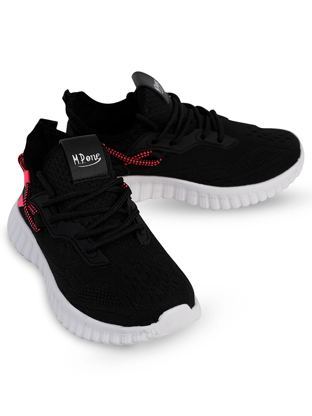 Kız Çocuk Spor Ayakkabı 31-35 Numara Siyah-Pembe-1