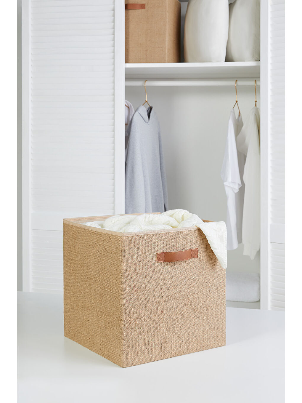 Bej Jüt Kutu 33 x 30 x 33 cm-3