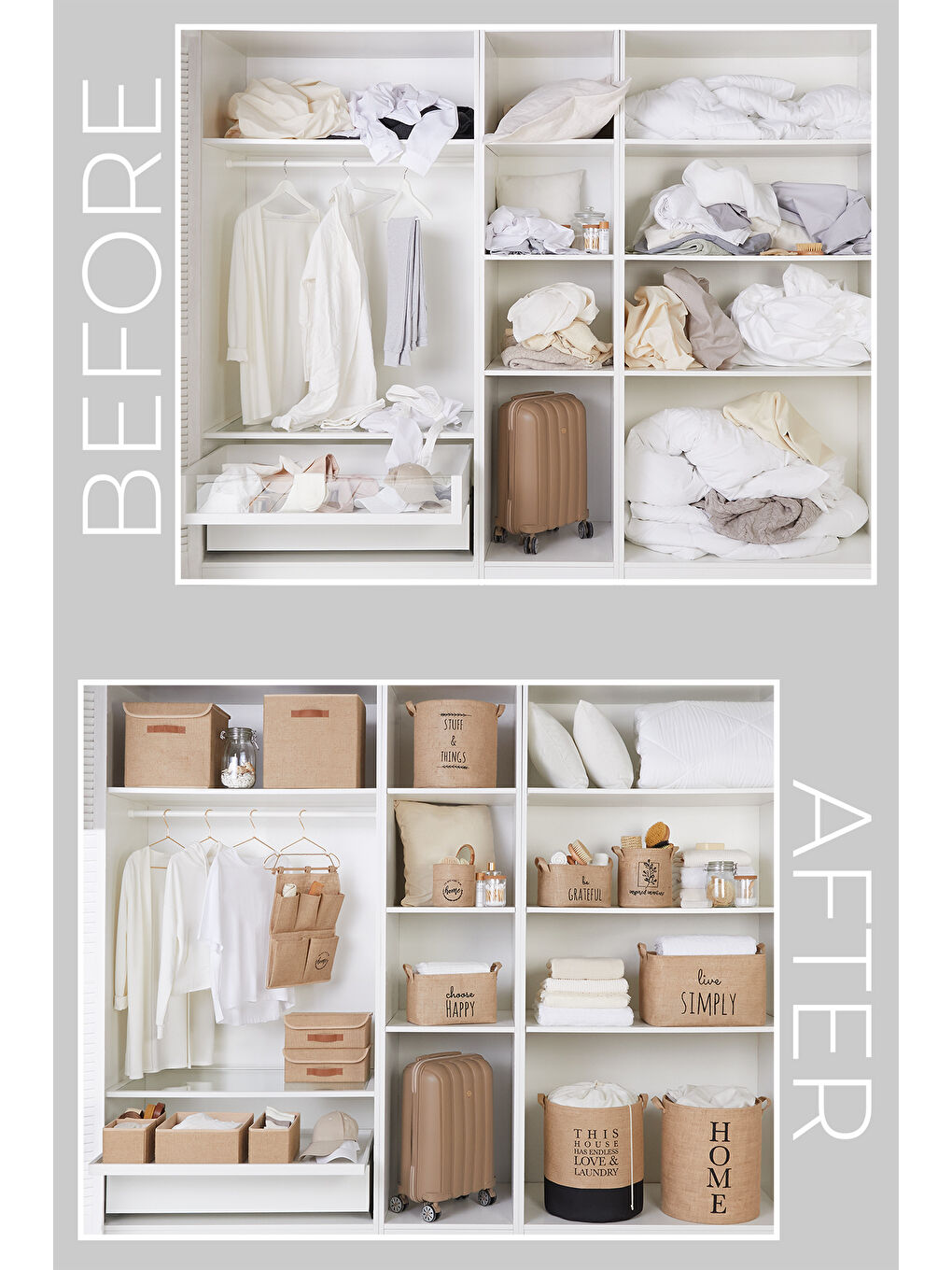 Bej Jüt Kutu 33 x 30 x 33 cm-4