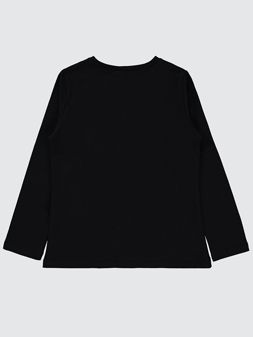 Kız Çocuk Sweatshirt 6-9 Yaş Siyah-1