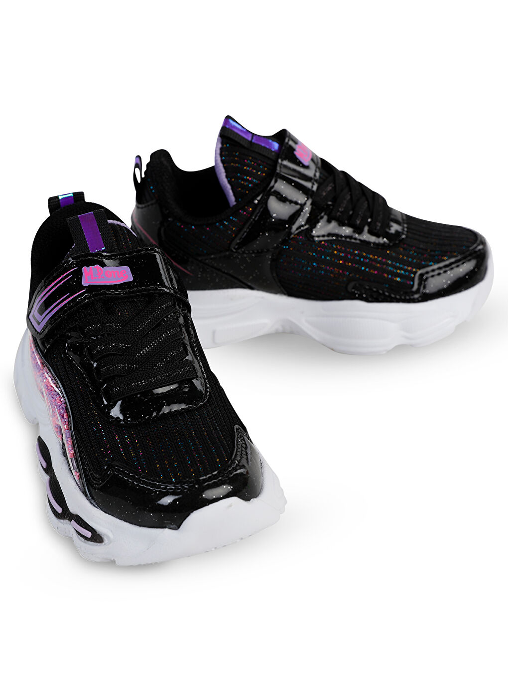 Kız Çocuk Spor Ayakkabı 26-30 Numara Siyah-1