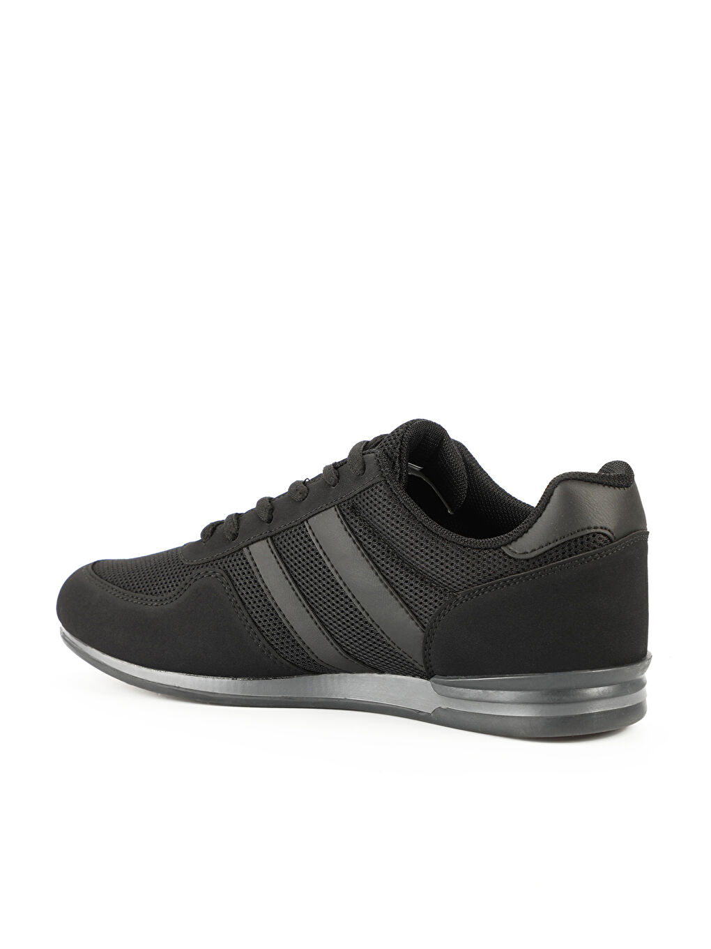 OMEGA Erkek Siyah / Siyah Günlük Spor Ayakkabısı-2