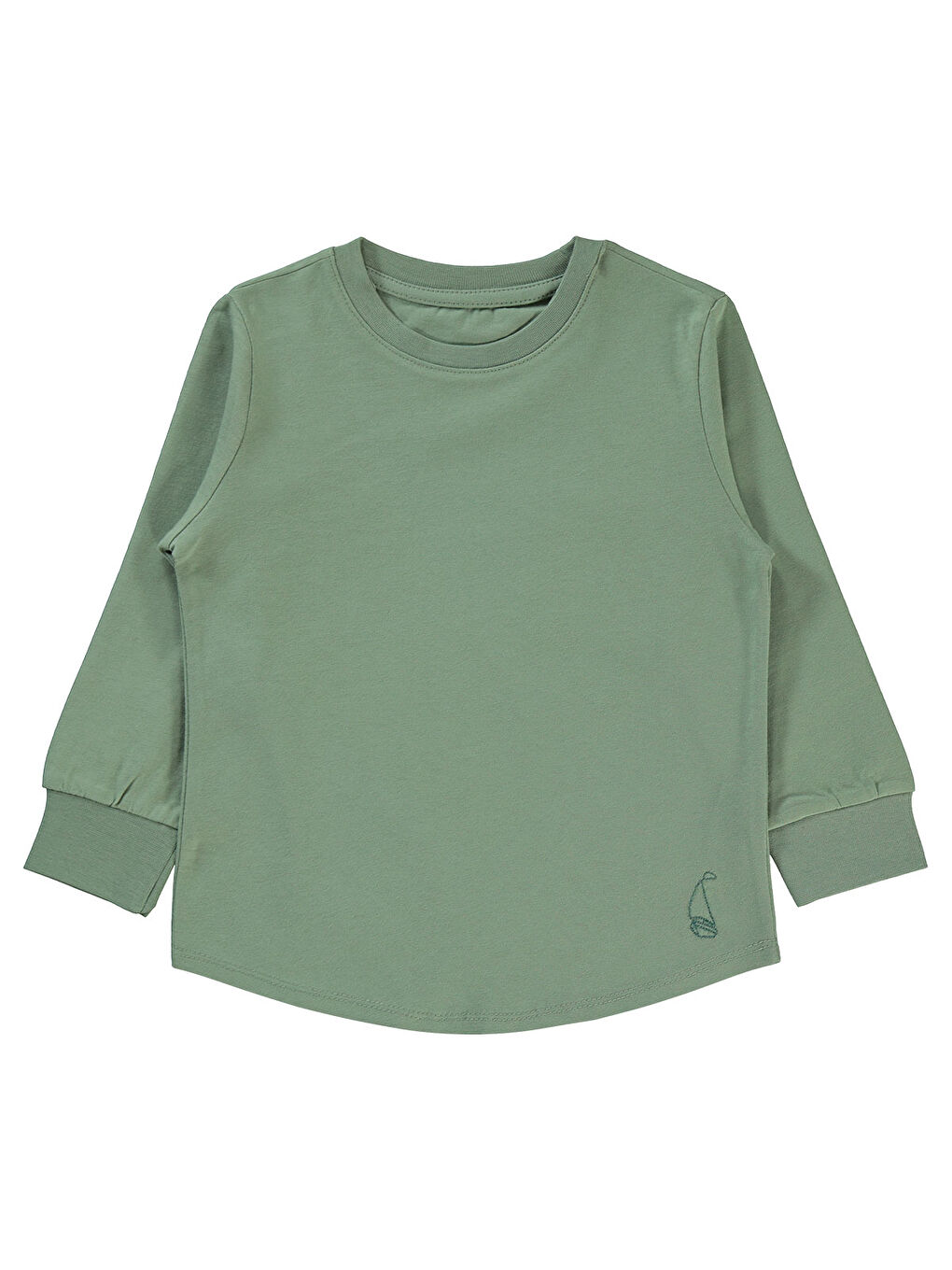 Boys Erkek Çocuk Sweatshirt 2-5 Yaş Soft Haki-1