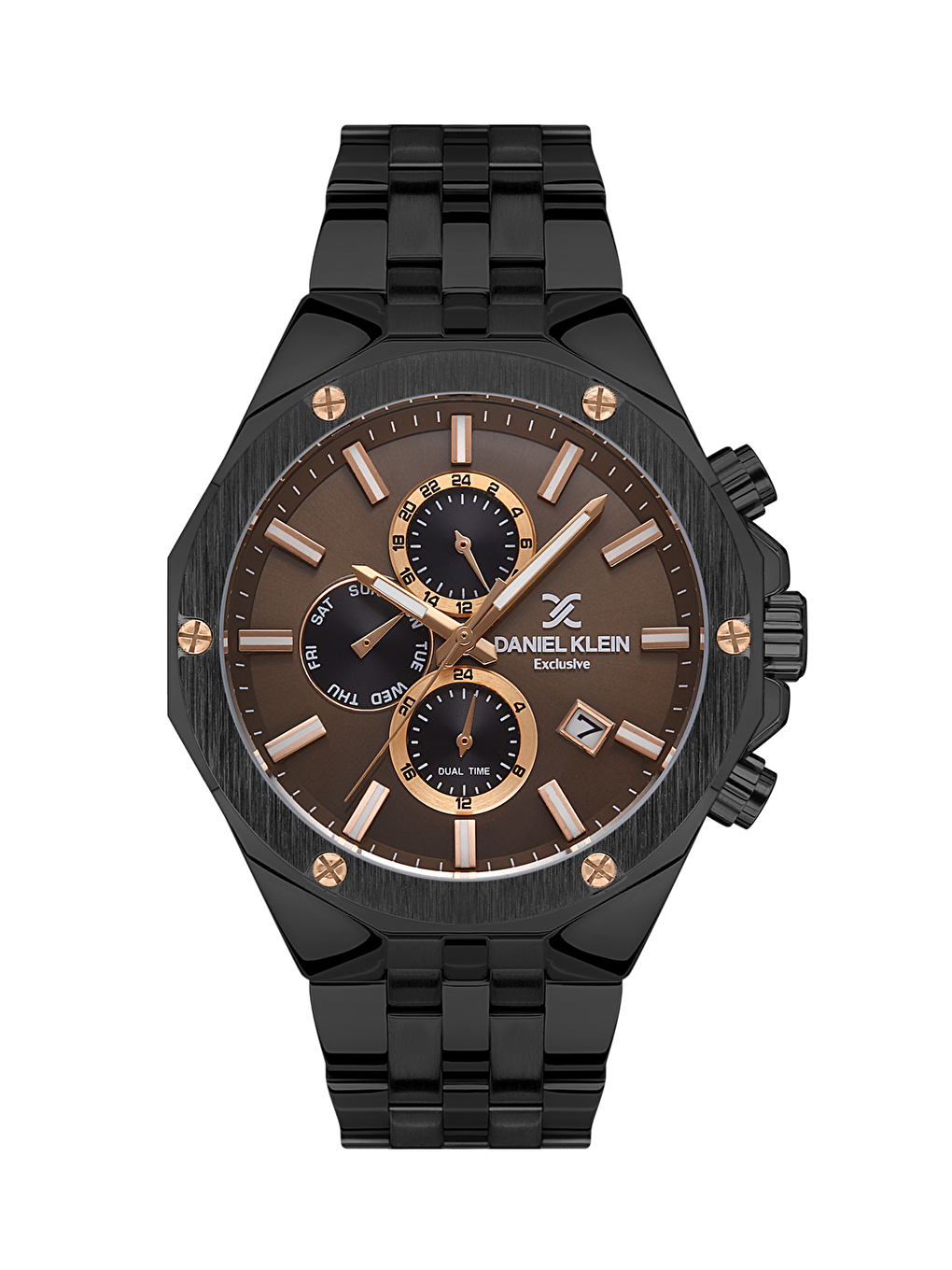 Daniel Klein Siyah DK.1.13531.5 Exclusive Erkek Kol Saati - 1