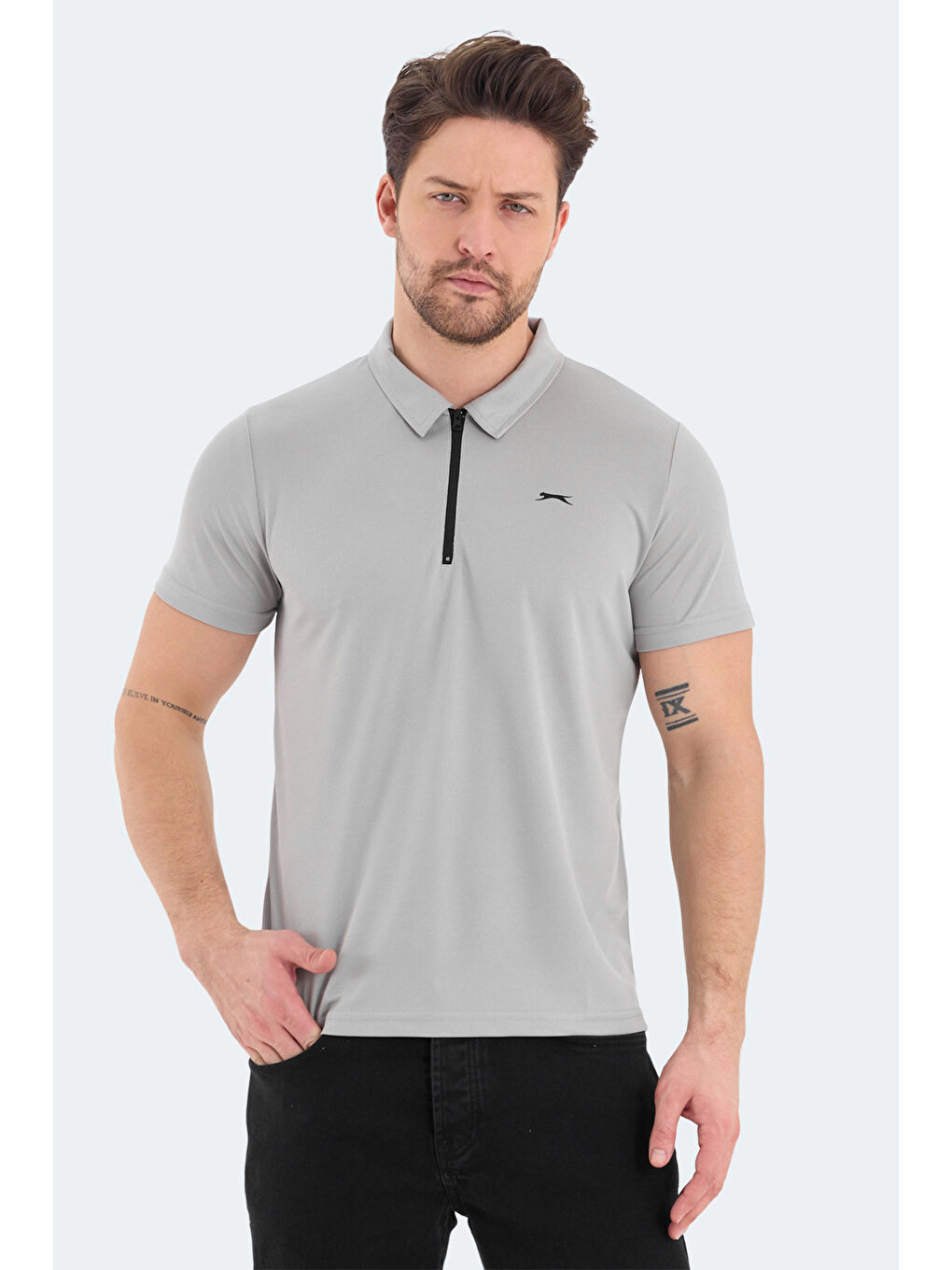 ROYAL Erkek Tişört Gri-3