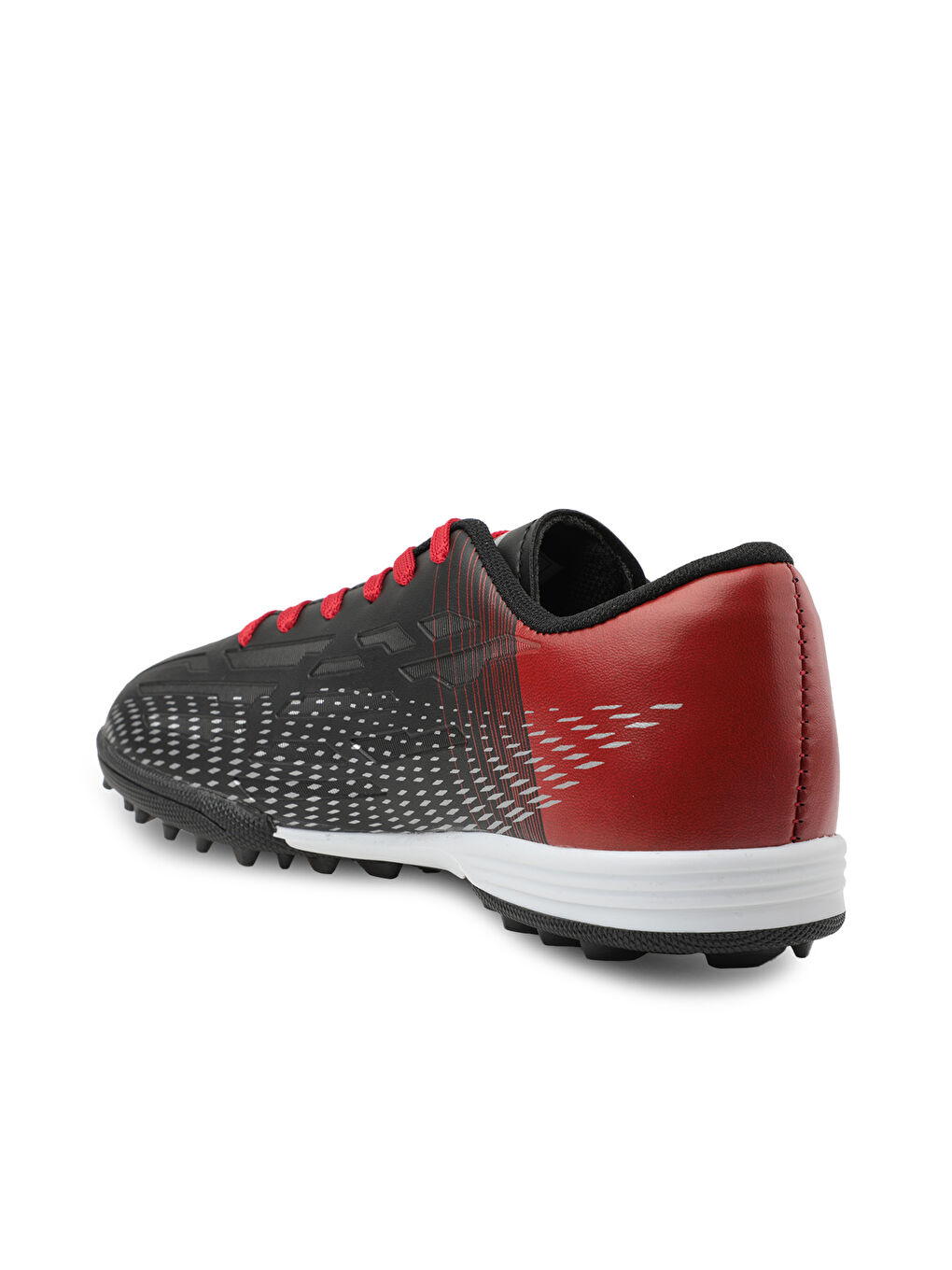 SCORE I HS Erkek Halı Saha Siyah / Kırmızı Futbol Ayakkabısı-2
