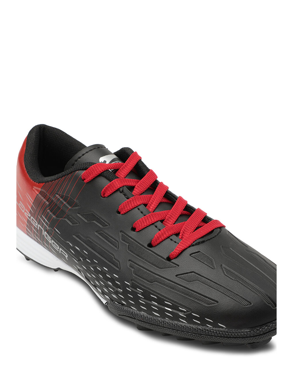 SCORE I HS Erkek Halı Saha Siyah / Kırmızı Futbol Ayakkabısı-3