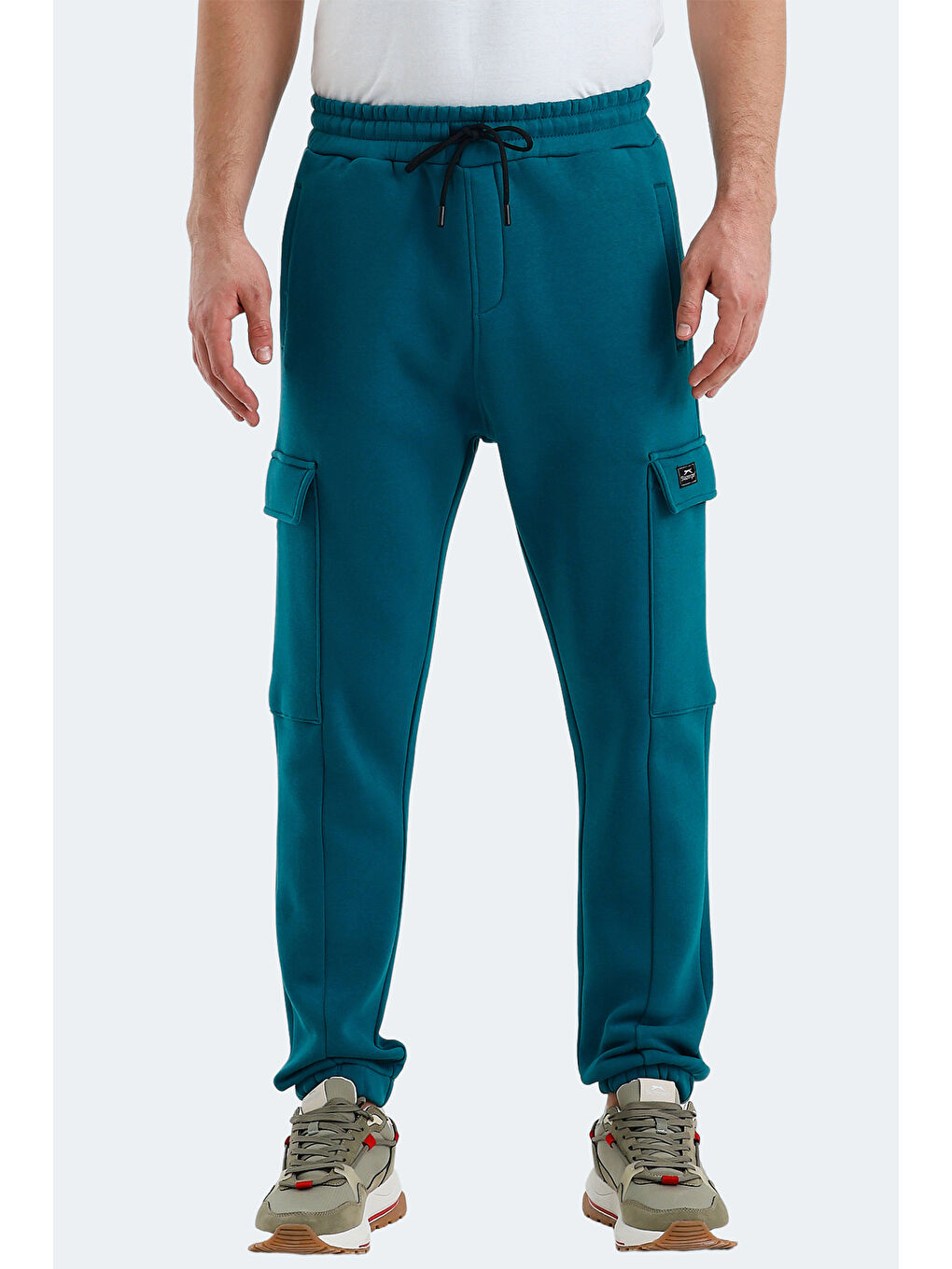 VALORA  Erkek Jogger Eşofman Altı Petrol-1