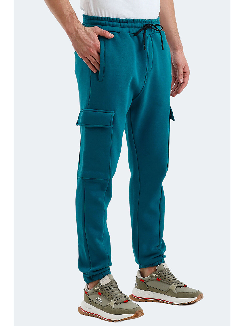 VALORA  Erkek Jogger Eşofman Altı Petrol-2