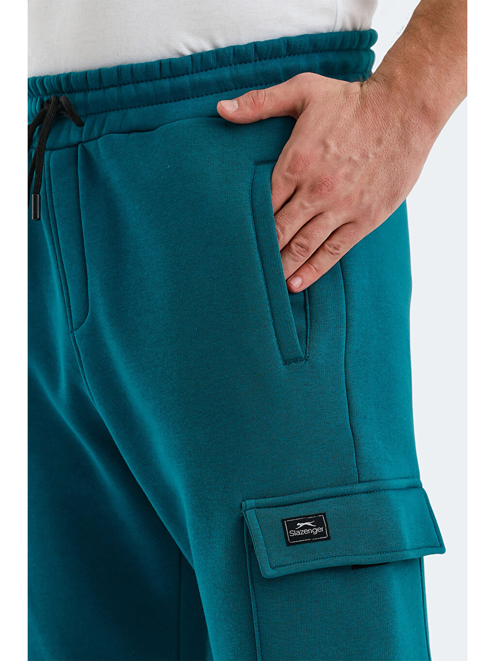 VALORA  Erkek Jogger Eşofman Altı Petrol-3