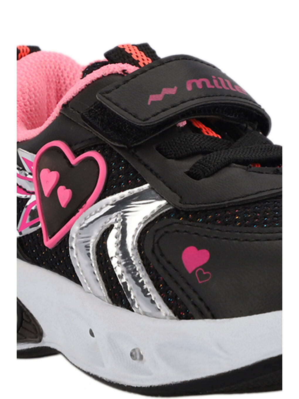 PAOLINO IN Kız Çocuk Siyah Sneaker-3