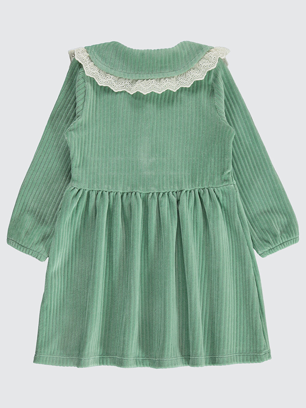 Girls Kız Çocuk Elbise 2-5 Yaş Çağla Yeşili-1