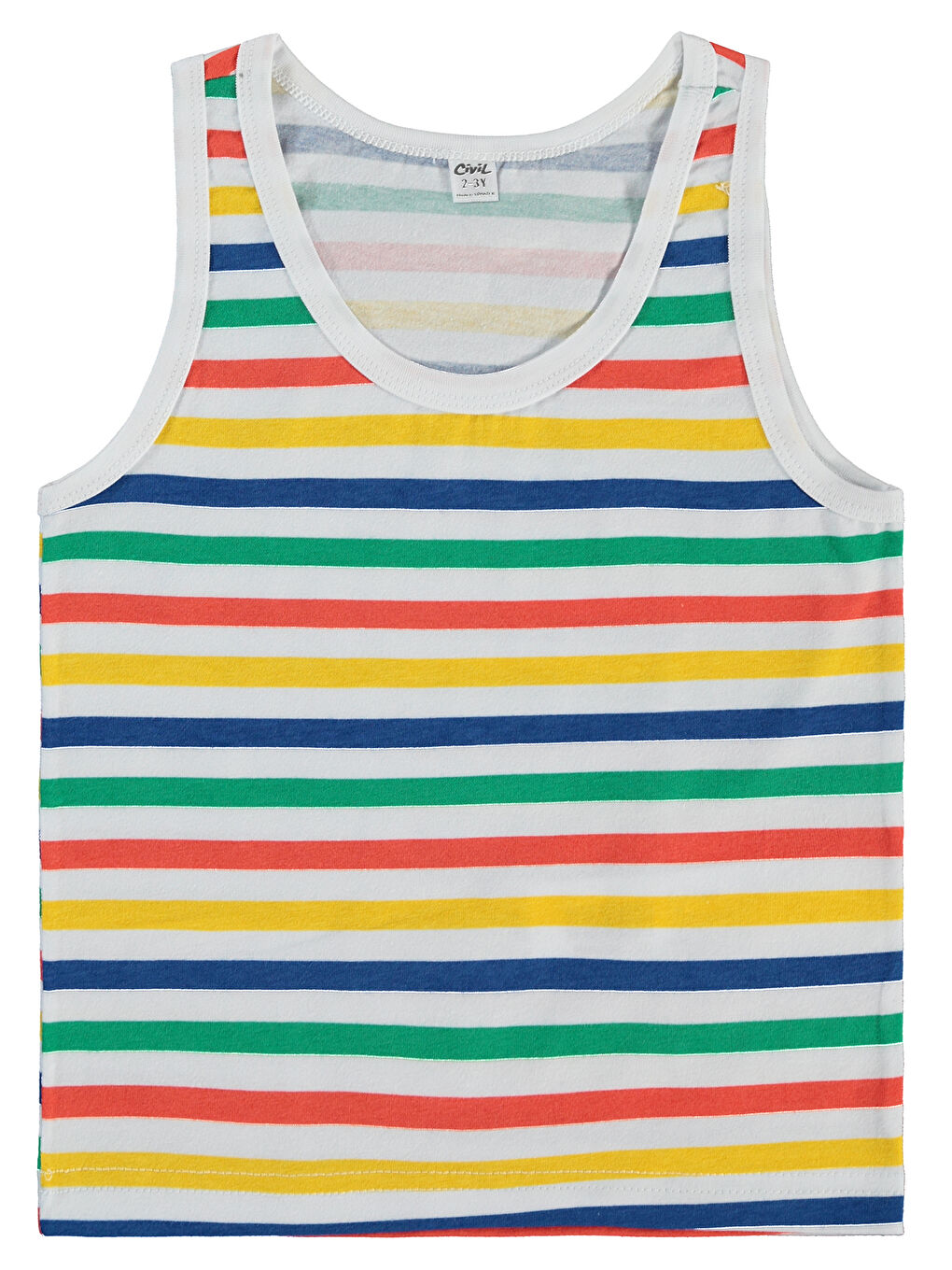 Boys Erkek Çocuk 2'li Atlet Set 2-10 Yaş Yeşil-2