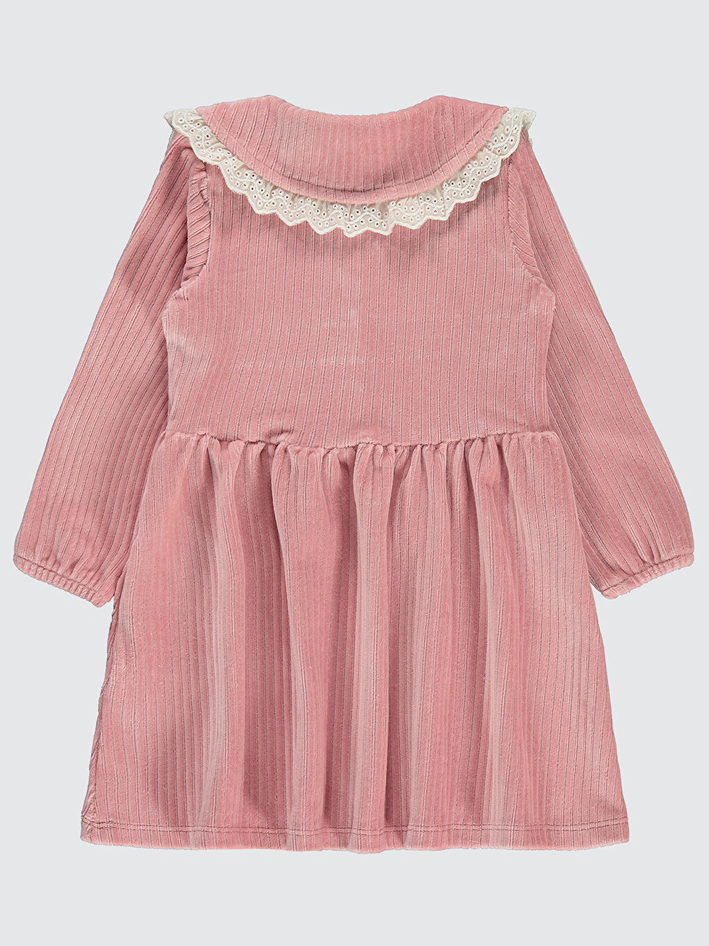 Pembe Girls Kız Çocuk Elbise 2-5 Yaş Koyu Pudra-1