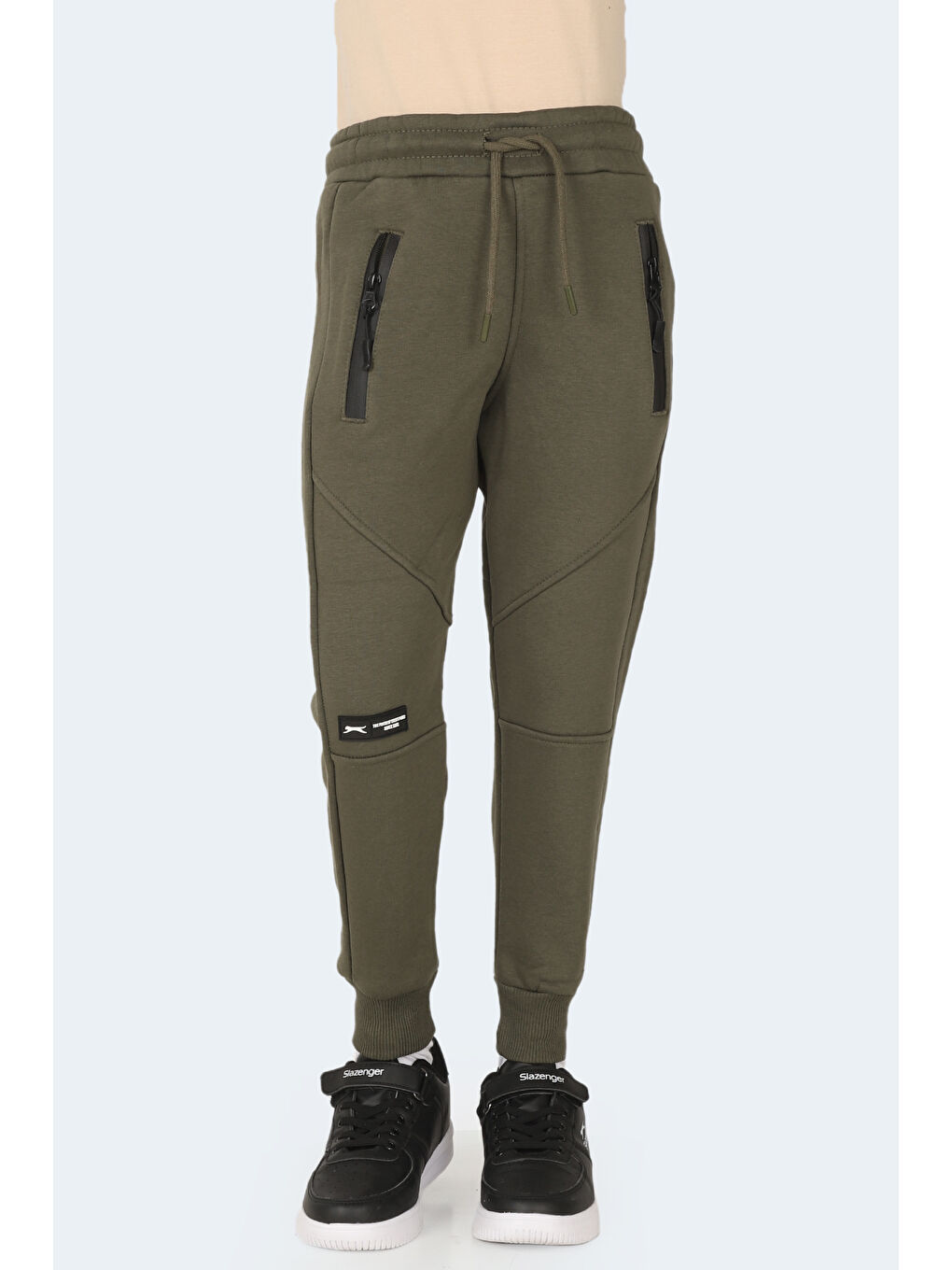 LAMYA Unisex Çocuk Eşofman Altı Haki-1