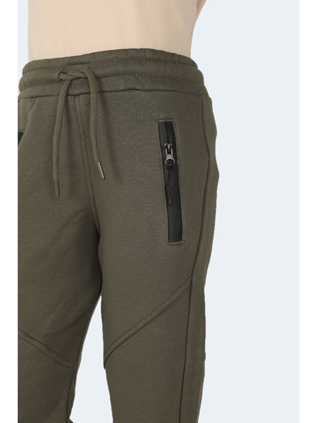 LAMYA Unisex Çocuk Eşofman Altı Haki-2