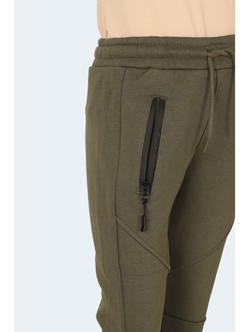 LAMYA Unisex Çocuk Eşofman Altı Haki-3