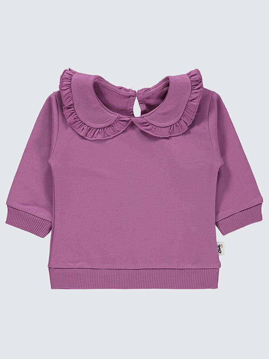 Lila Baby Kız Bebek Sweatshirt 6-18 Ay Leylak
