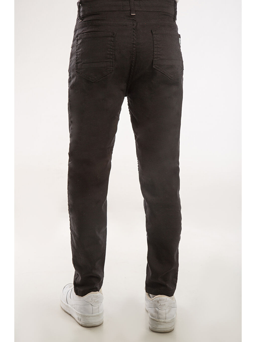 Siyah Kids Slim Fit Erkek Çocuk Pantolon-1