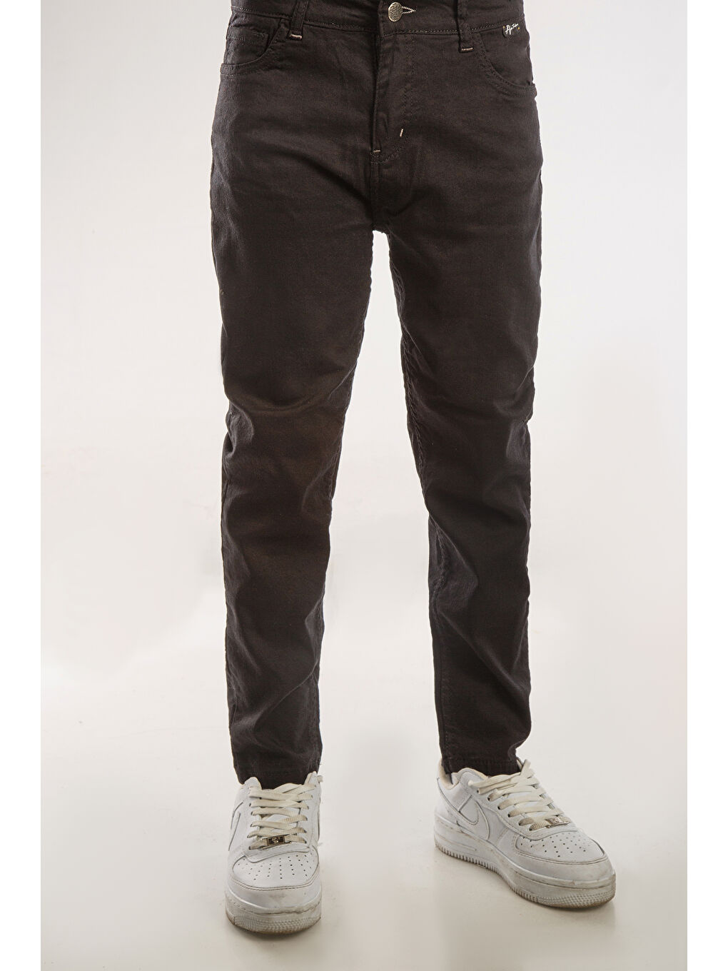 Siyah Kids Slim Fit Erkek Çocuk Pantolon