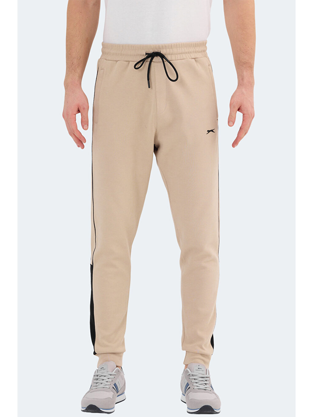 VALARY  Erkek Jogger Eşofman Altı Bej-1