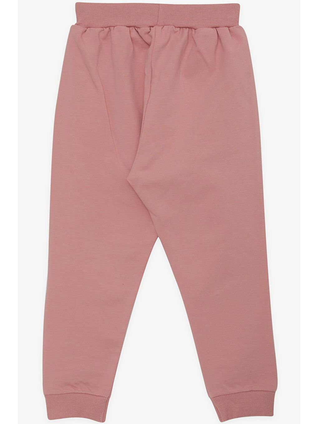 Pembe Kız Çocuk Eşofman Altı Tavşancık Nakışlı Gülkurusu (1-4 Yaş)-1