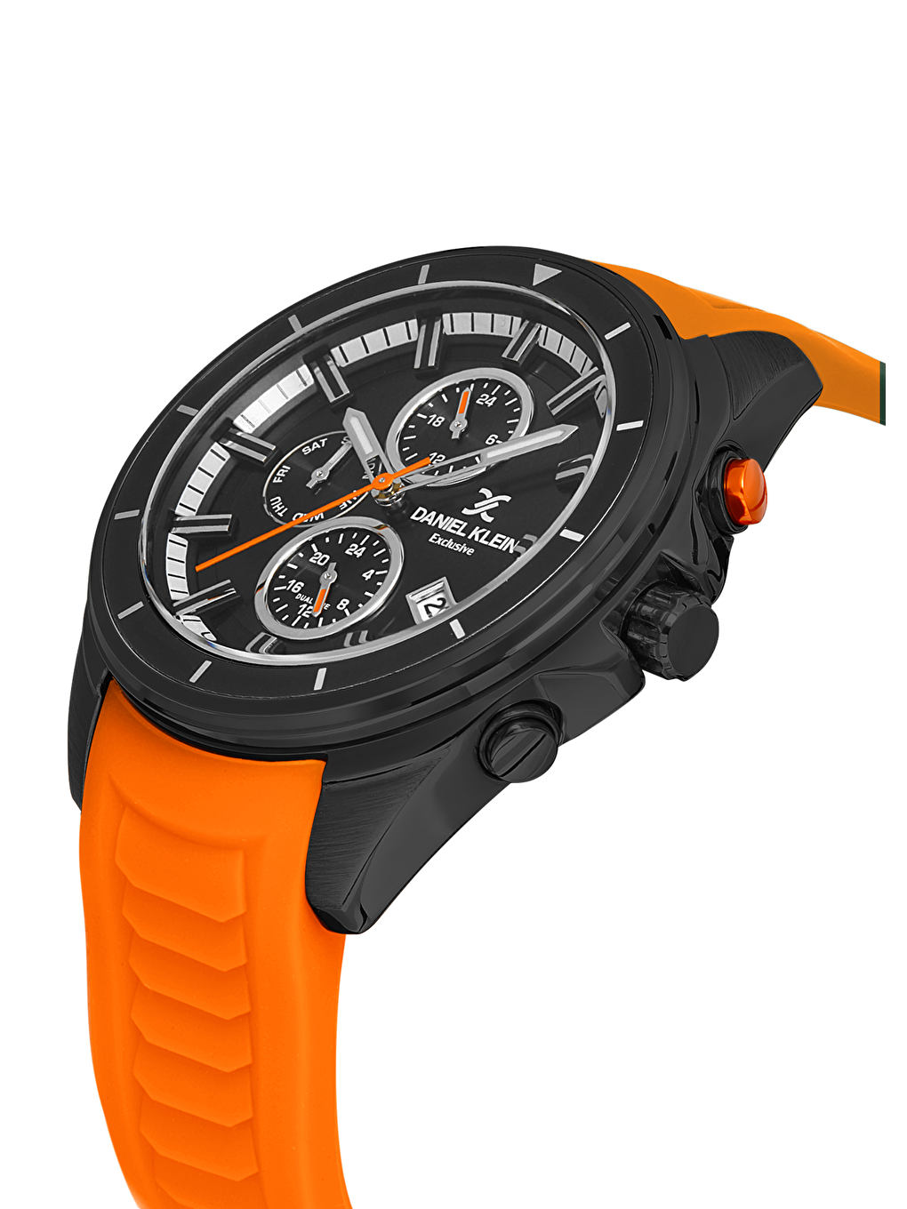 Daniel Klein Turuncu DK.1.13551.5 Exclusive Erkek Kol Saati - 3
