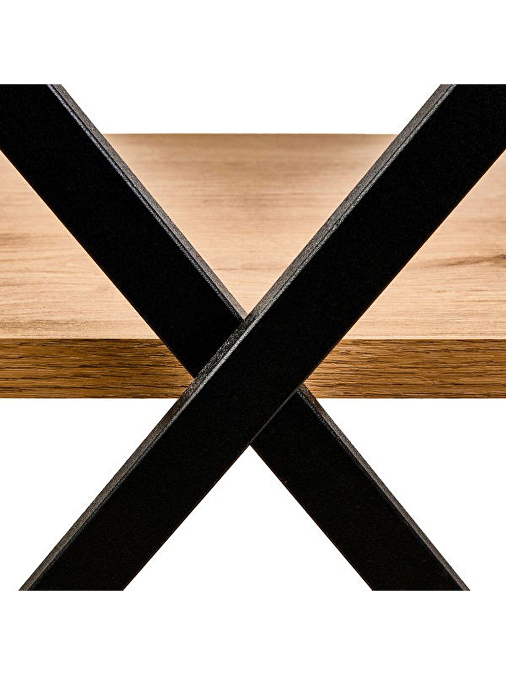 Kahverengi Athena 5 Raflı Metal Kitaplık - Sepet-6