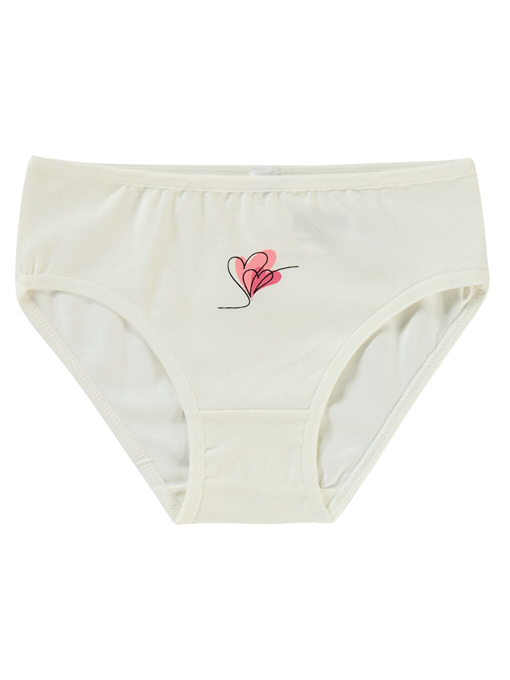 Girls Kız Çocuk 2'li Külot Set 2-10 Yaş Pembe-1