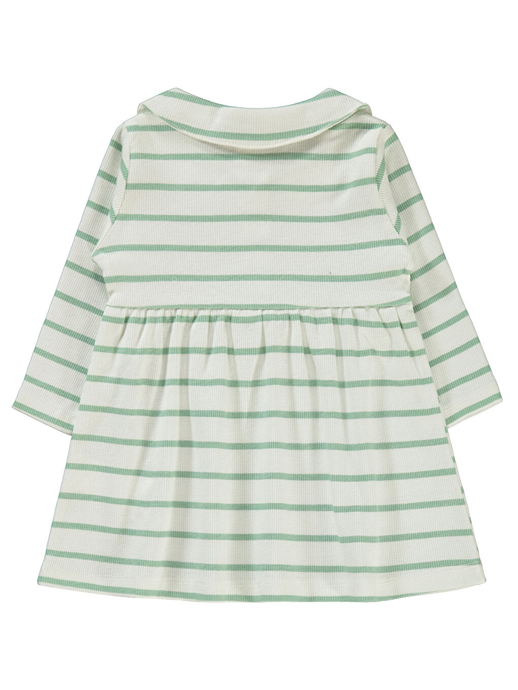 Baby Kız Bebek Elbise 6-18 Ay Soft Yeşil-1