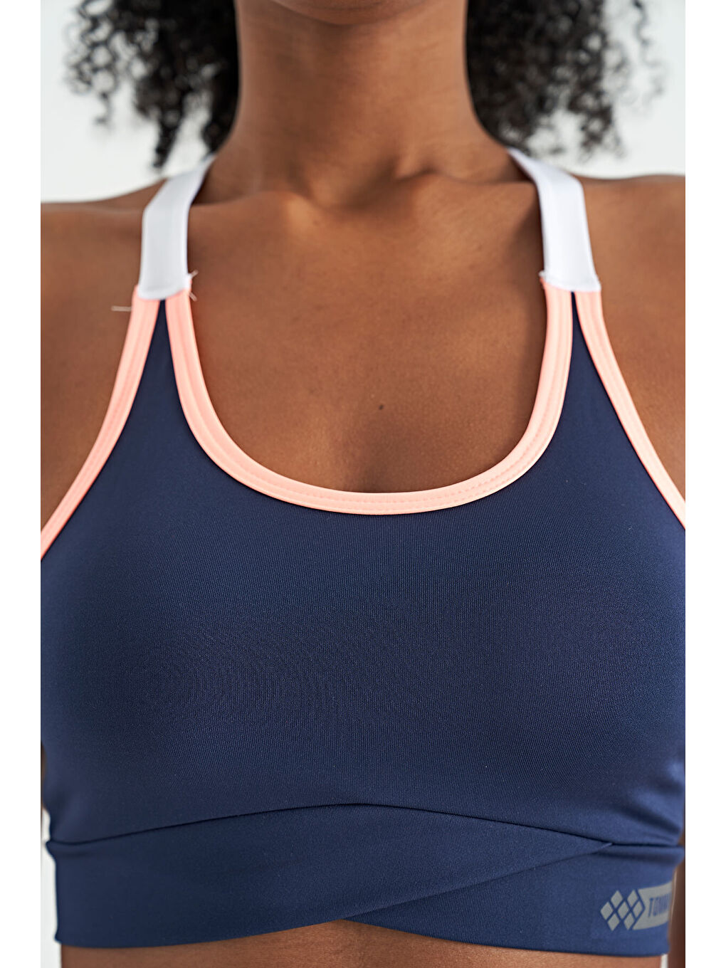 İndigo Sırt Detaylı Askılı Dar Kalıp Kadın Büstiyer - 97254-2