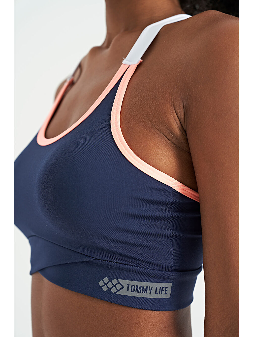 İndigo Sırt Detaylı Askılı Dar Kalıp Kadın Büstiyer - 97254-4