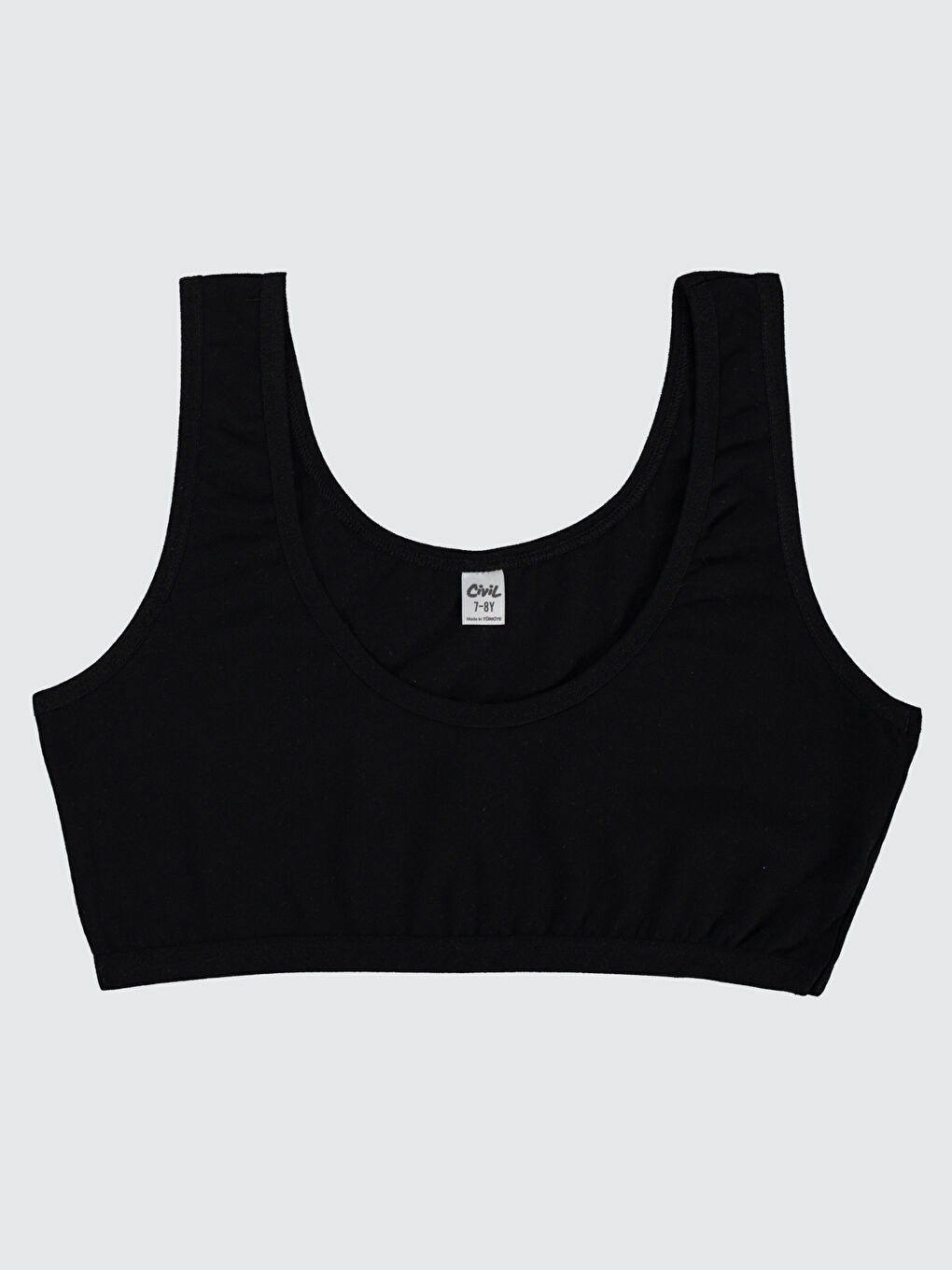Siyah Girls Kız Çocuk Büstiyer 7-13 Yaş Standart-1