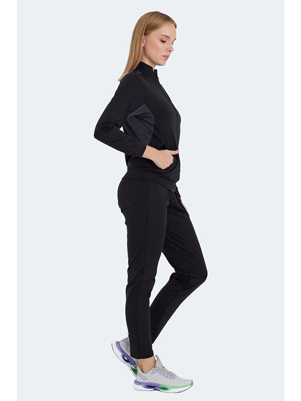 RECTOR Kadın Eşofman Takımı Siyah-2