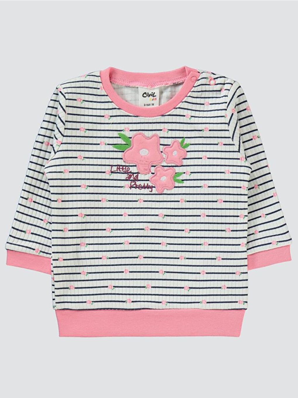 Baby Lıttle And Pretty Empirme 6-18 Ay Takım - Pembe 6-9 Ay-2