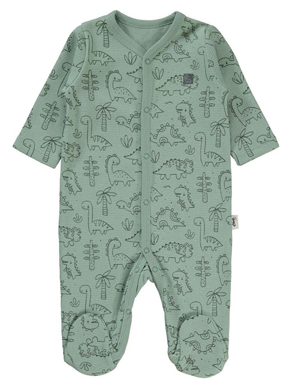 Baby Dinozor 1-6 Ay Tulum - Haki 1-3 Ay-1