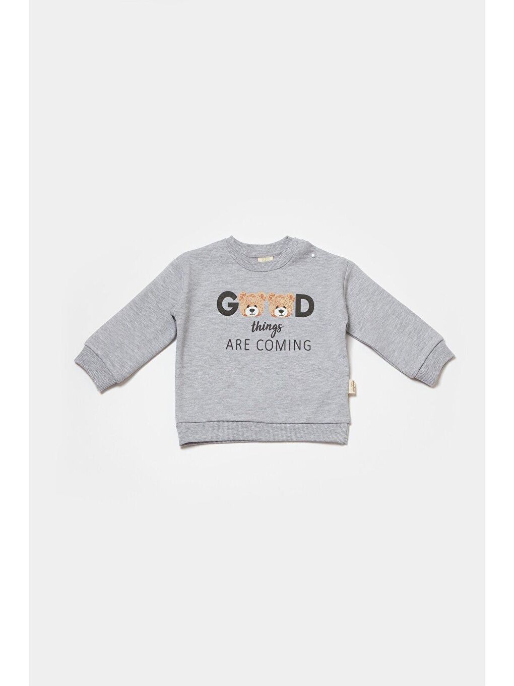 Gri Sweatshirt & Pantolon Takımı-1