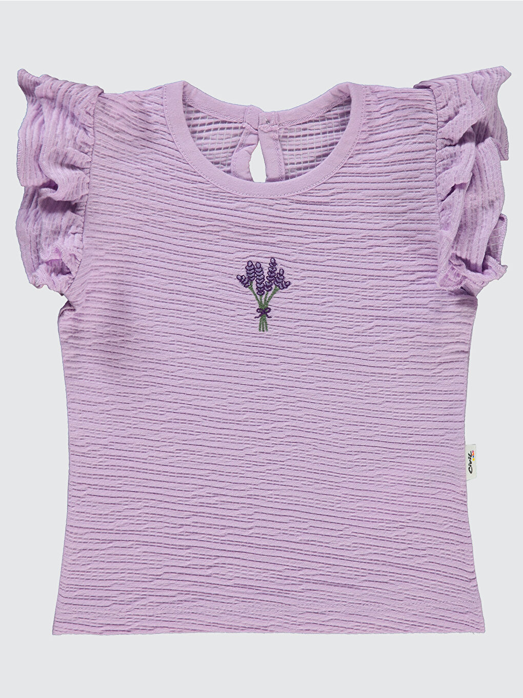 Baby Kız Bebek Tişört 6-18 Ay Lila