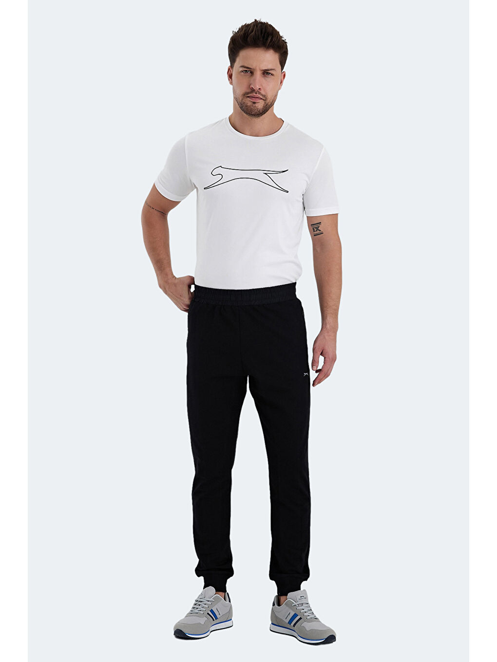 Erkek Jogger Eşofman Altı Siyah-6