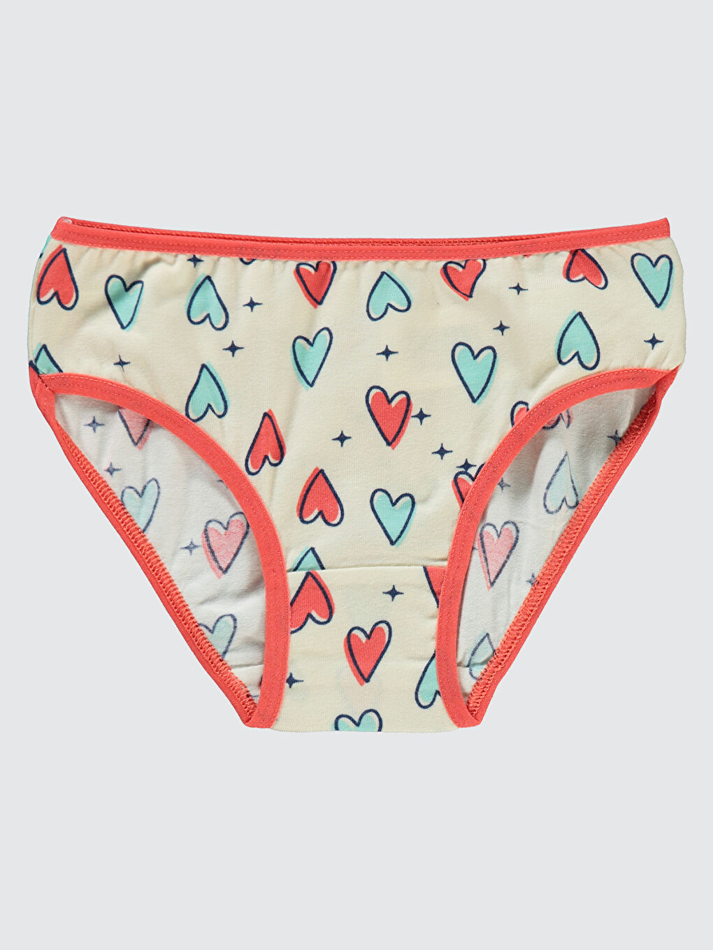 Girls Kız Çocuk Külot 2-10 Yaş Pembe-Turkuaz-2